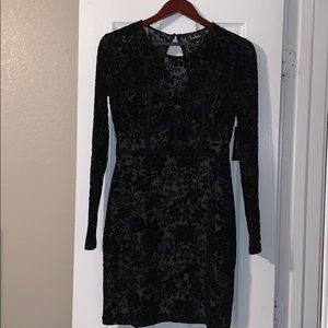 Gorgeous black velvet Lulu dress-brand new!